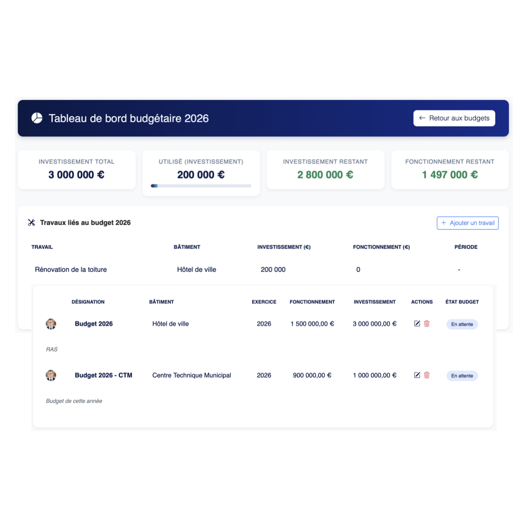 Application mobile et image bâtiment
