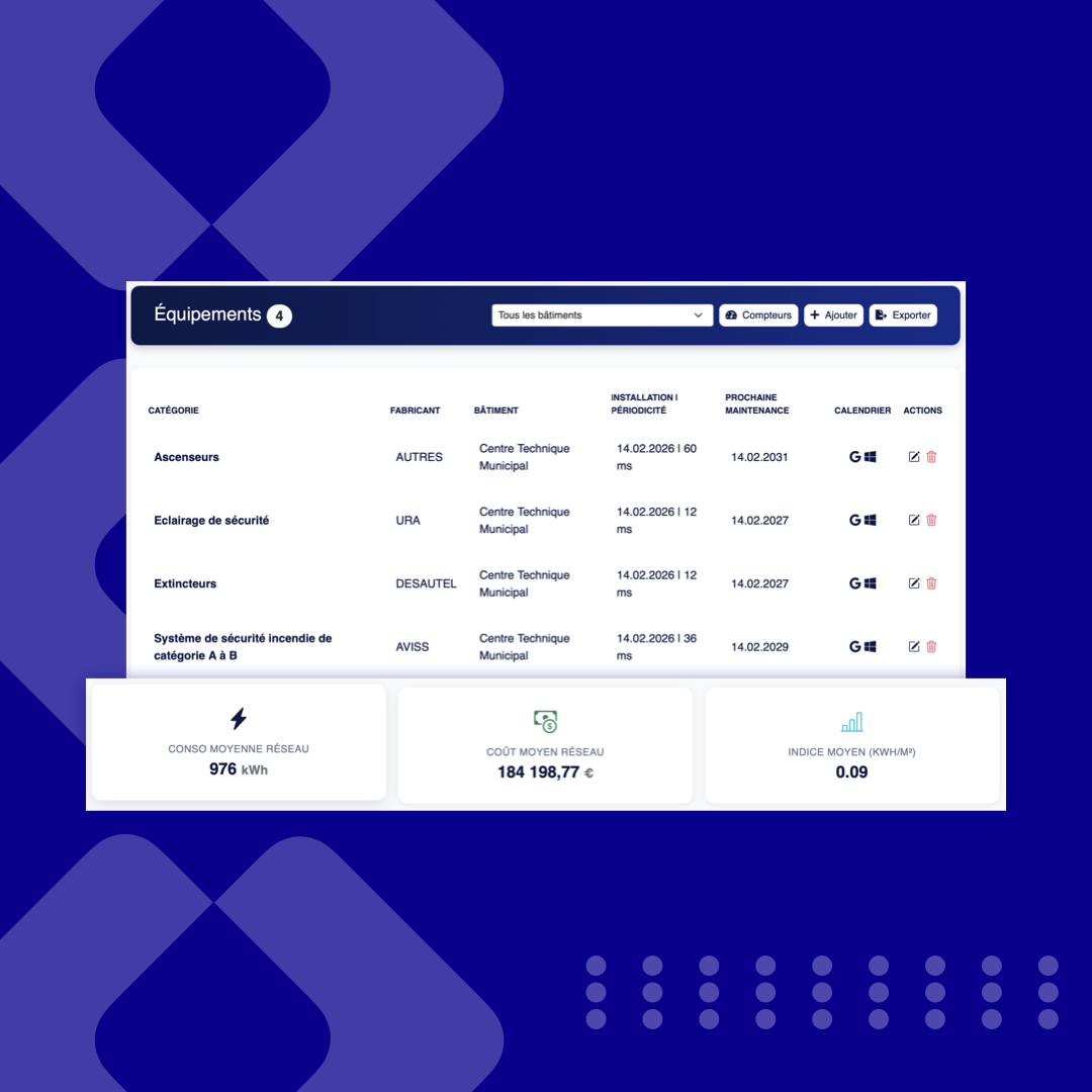 Application mobile et image bâtiment